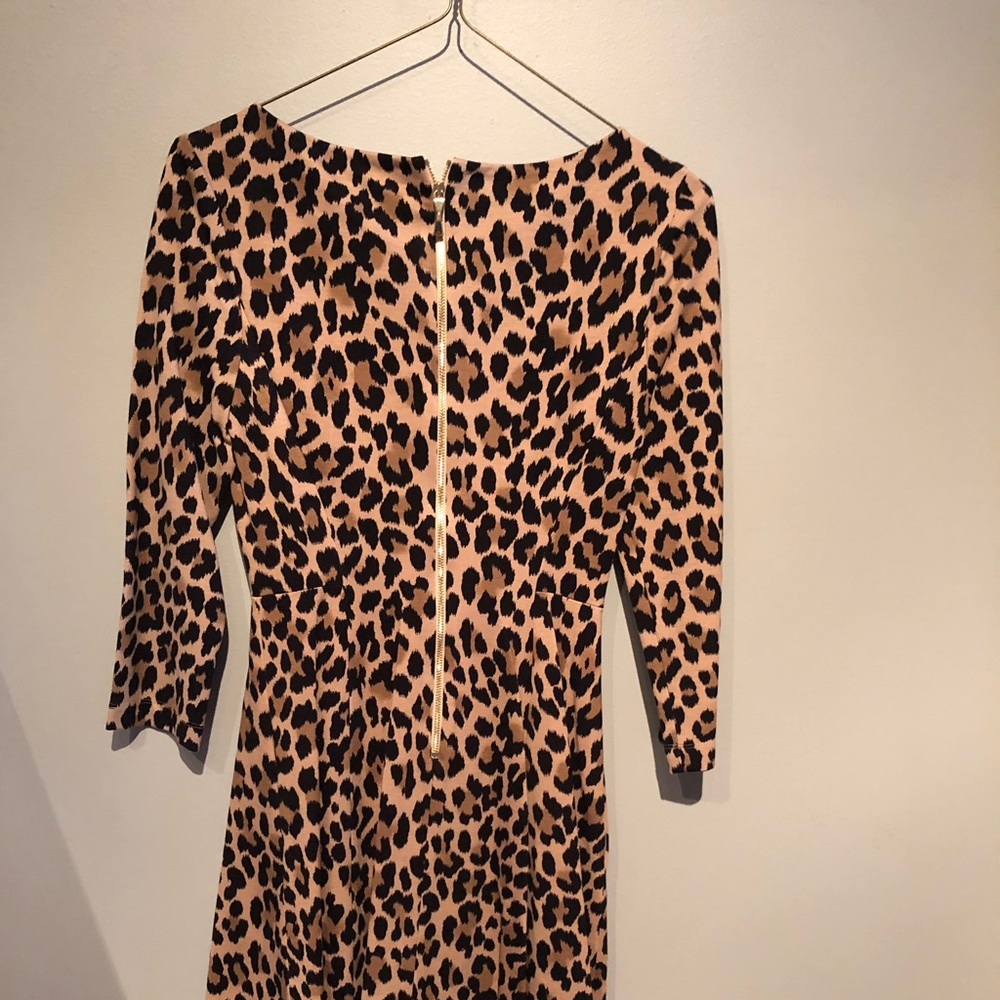Kate Spade Leopard Ponte Dress - Picture 3 of 7
